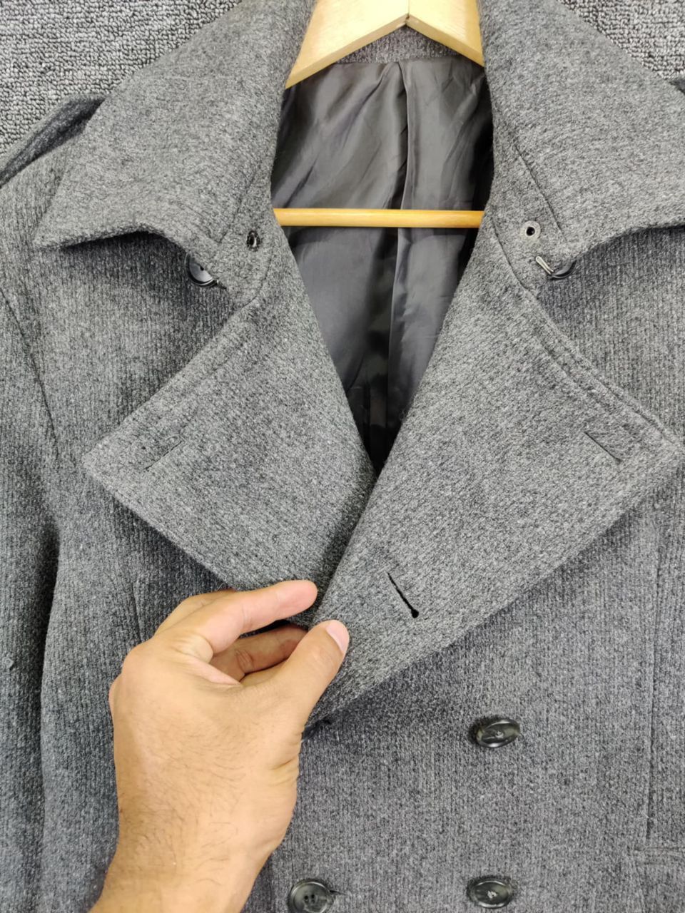 Tornado Mart Vintage Tornado Mart Wool Double Breasted Jacket Size US M / EU 48-50 / 2 - 8 Thumbnail