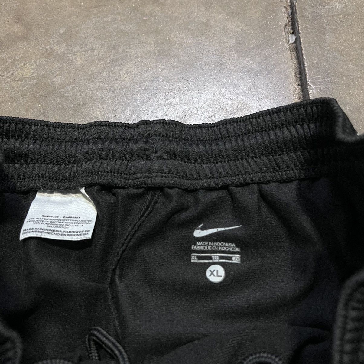 Nike × Vintage Vintage Y2K Nike Mini Swoosh Sweatpants Baggy Track Wide Leg Size US 32 / EU 48 - 8 Thumbnail