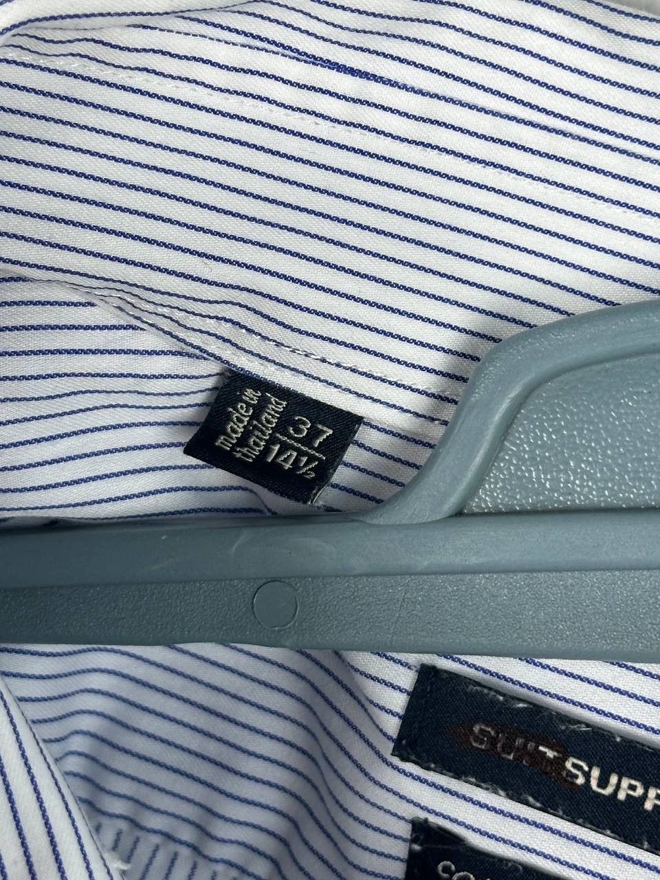 Suitsupply Suitsupply Striped Cotton Two Ply Shirt Size S Size US S / EU 44-46 / 1 - 7 Thumbnail