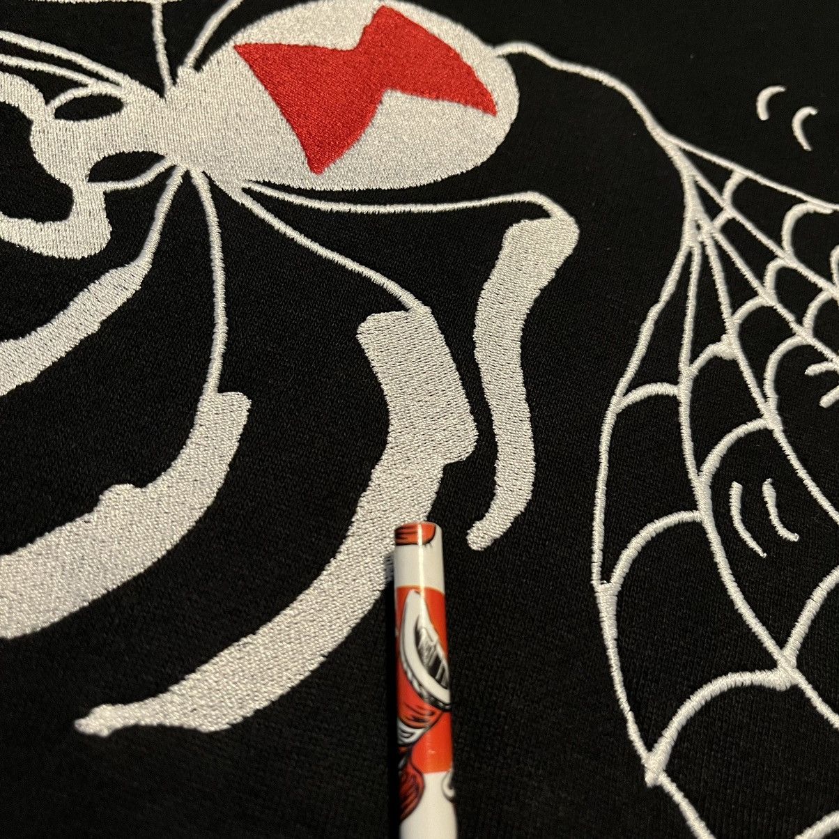Plague Boulevard Plague Blvd Spider Gang Embroidered Hoodie Rare Lil Darkie Size US M / EU 48-50 / 2 - 5 Thumbnail