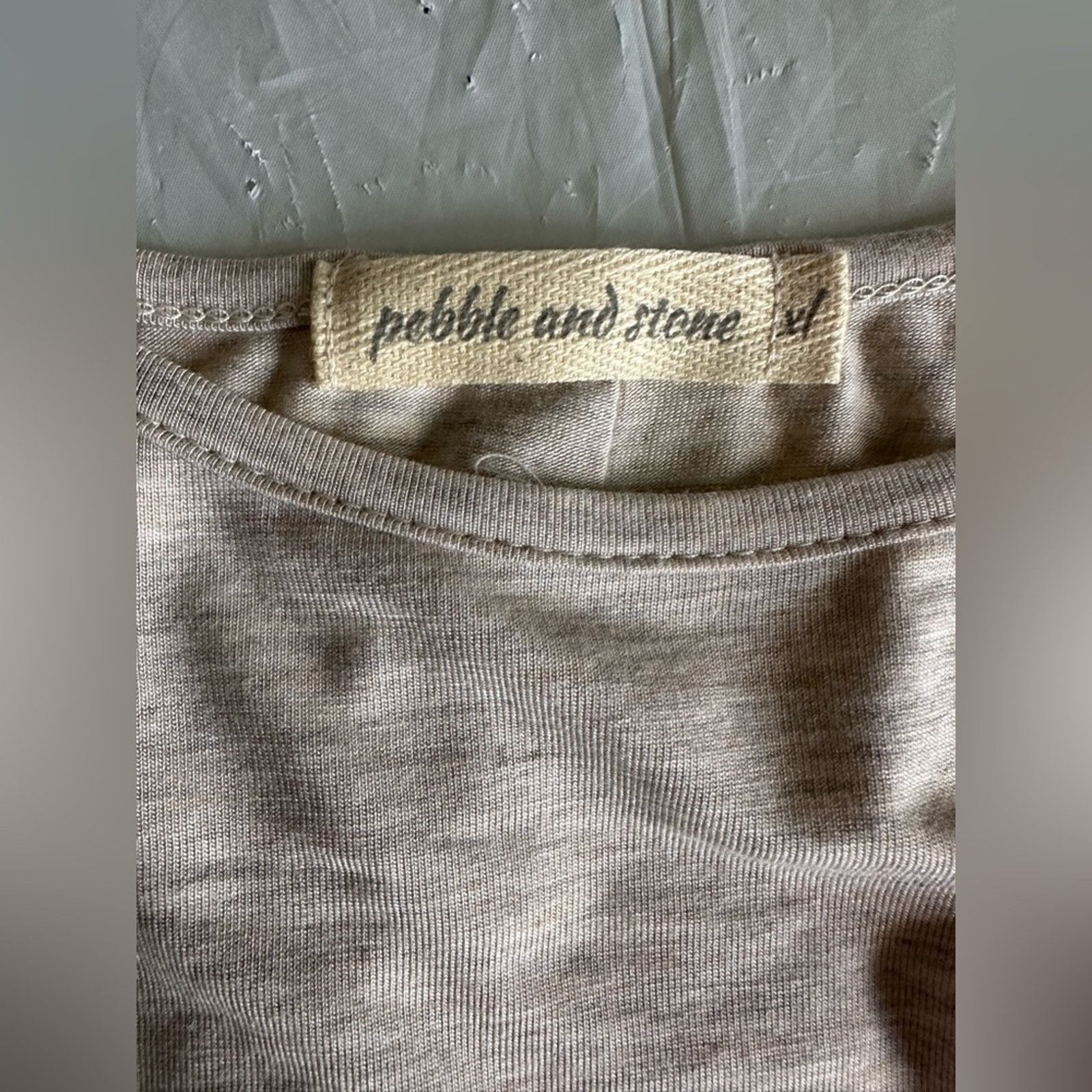 & Other Stories Pebble and Stone Cream Tunic Top XL Size XL / US 12-14 / IT 48-50 - 6 Thumbnail
