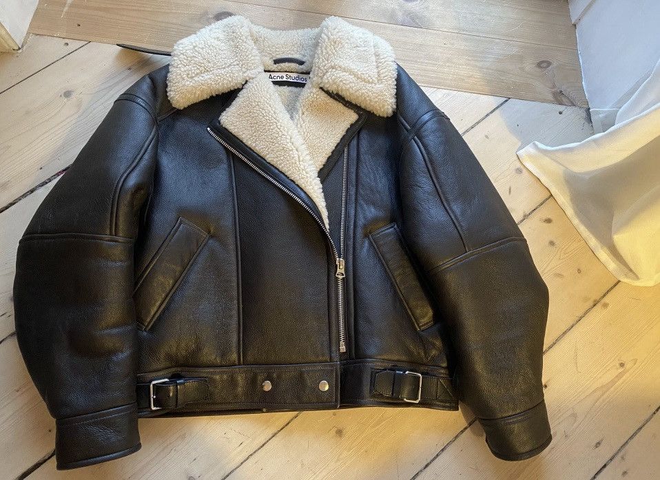 Acne Studios Acne Studios Shearling Leather Jacket Size US M / EU 48-50 / 2 - 2 Thumbnail