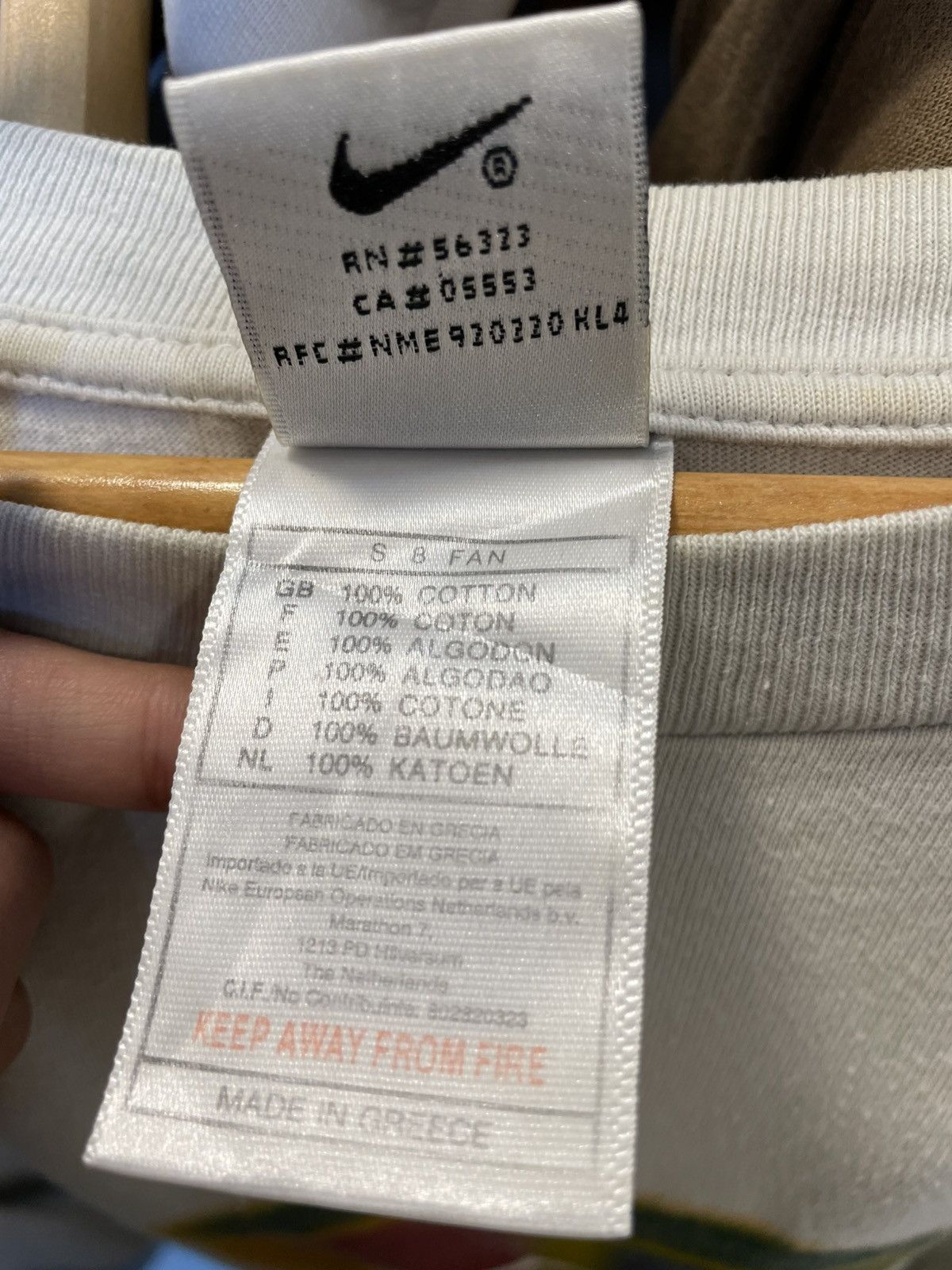 Nike Vintage Nike Tennis Court 90s Tee Size US XL / EU 56 / 4 - 5 Thumbnail