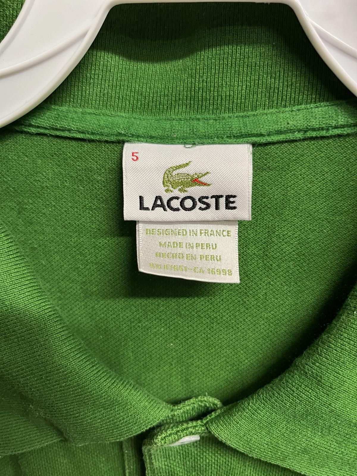 Lacoste Lacoste Gator Polo Shirt - Forest Green 2 Button Polo -5 Size US S / EU 44-46 / 1 - 2 Thumbnail