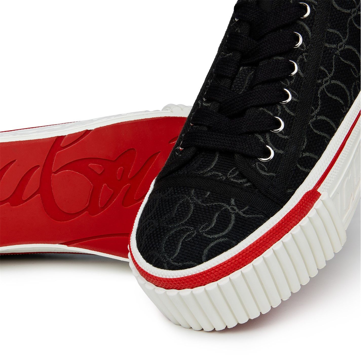 Christian Louboutin Super Pedro Cl Platform Sneakers Size US 10 / IT 40 - 6 Thumbnail