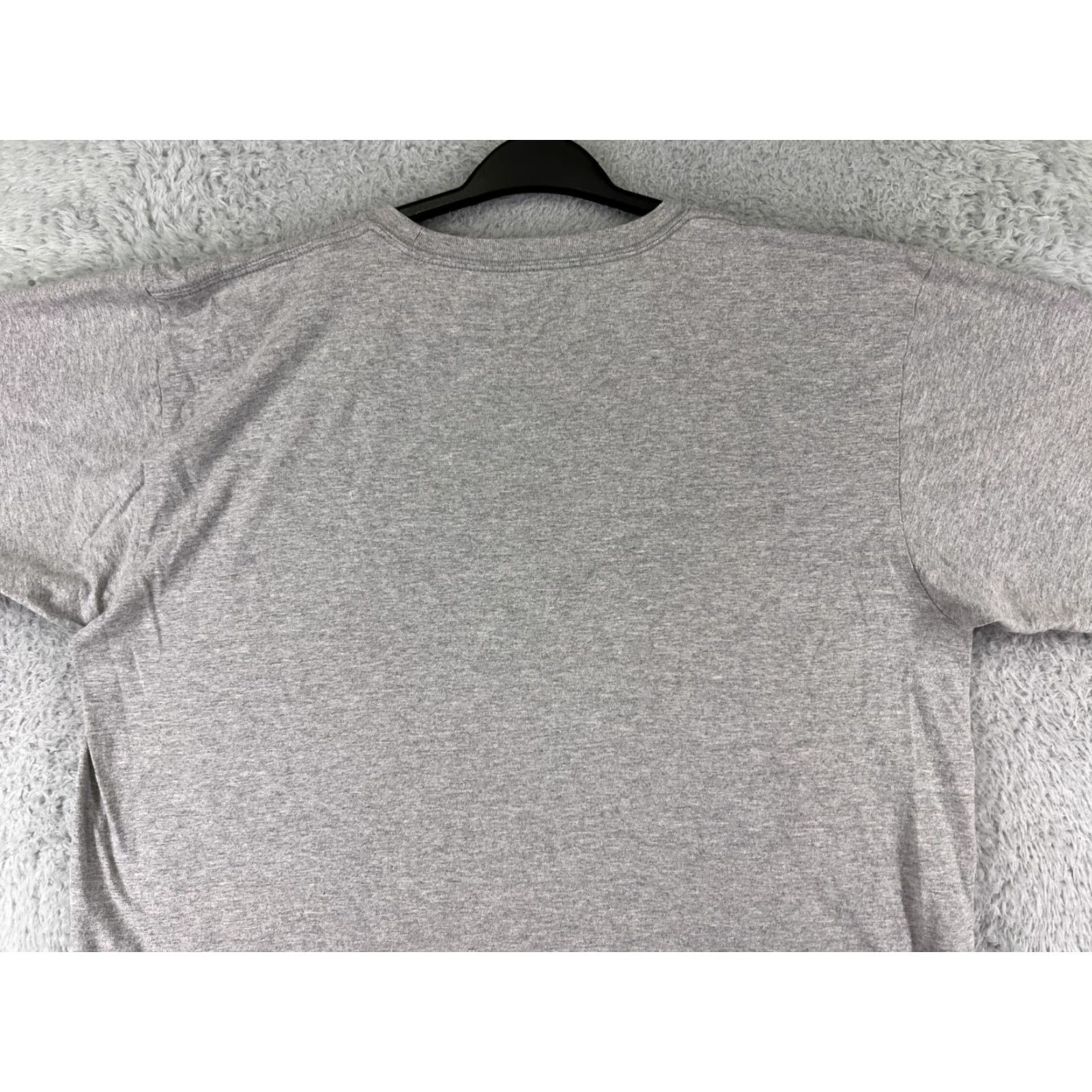 Adidas Adidas Shirt Mens XL Gray Camo Logo Short Sleeve Crew Neck Sports T-Shirt Men’s Slim Fit, 100% Cotton, Jersey, Logo, All Seasons Size US XL / EU 56 / 4 - 7 Thumbnail