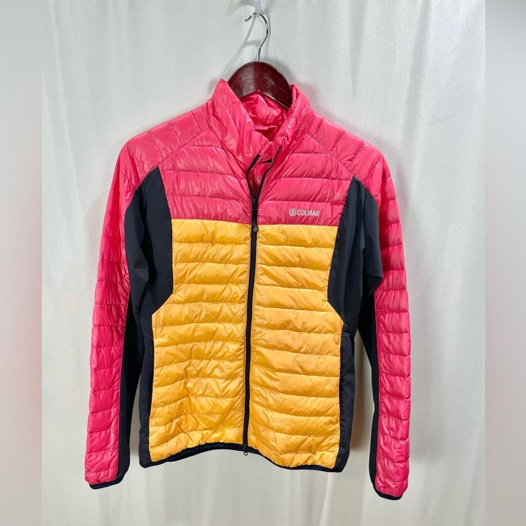 Colmar Colmar Golf Lightweight Colorblock Puffer Jacket Size 44 Size M / US 6-8 / IT 42-44 - 2 Thumbnail