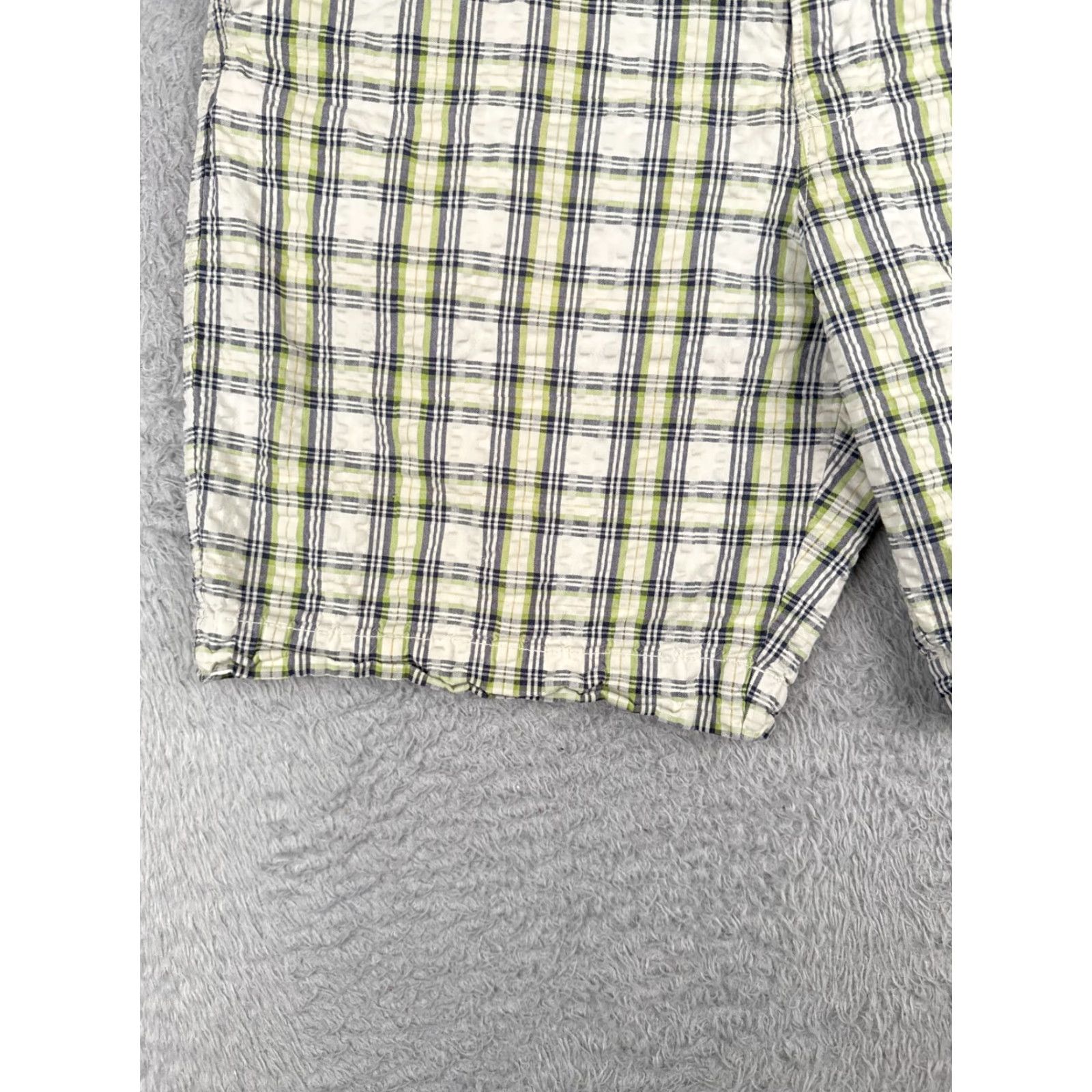 Tommy Bahama Tommy Bahama Shorts Men 38 Green Plaid 100% Cotton Woven Beach Vacation 36x9 Mens Size US 38 / EU 54 - 3 Thumbnail
