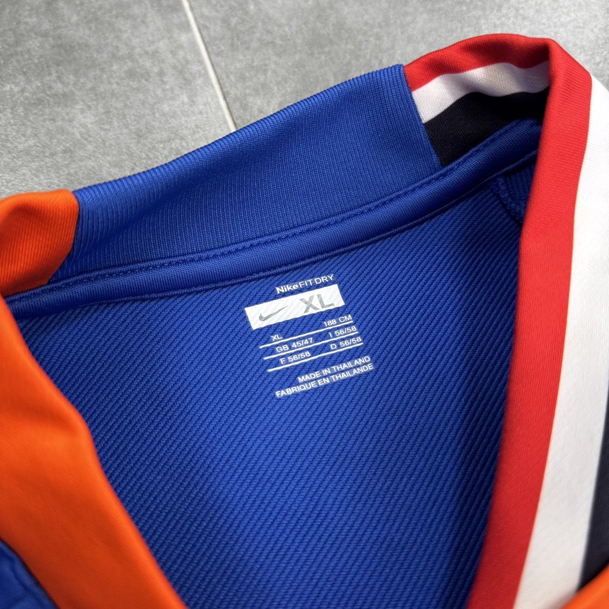 Nike Nike Holland KNVB 2006/2008 Training Soccer Sweatshirt Size US L / EU 52-54 / 3 - 8 Thumbnail