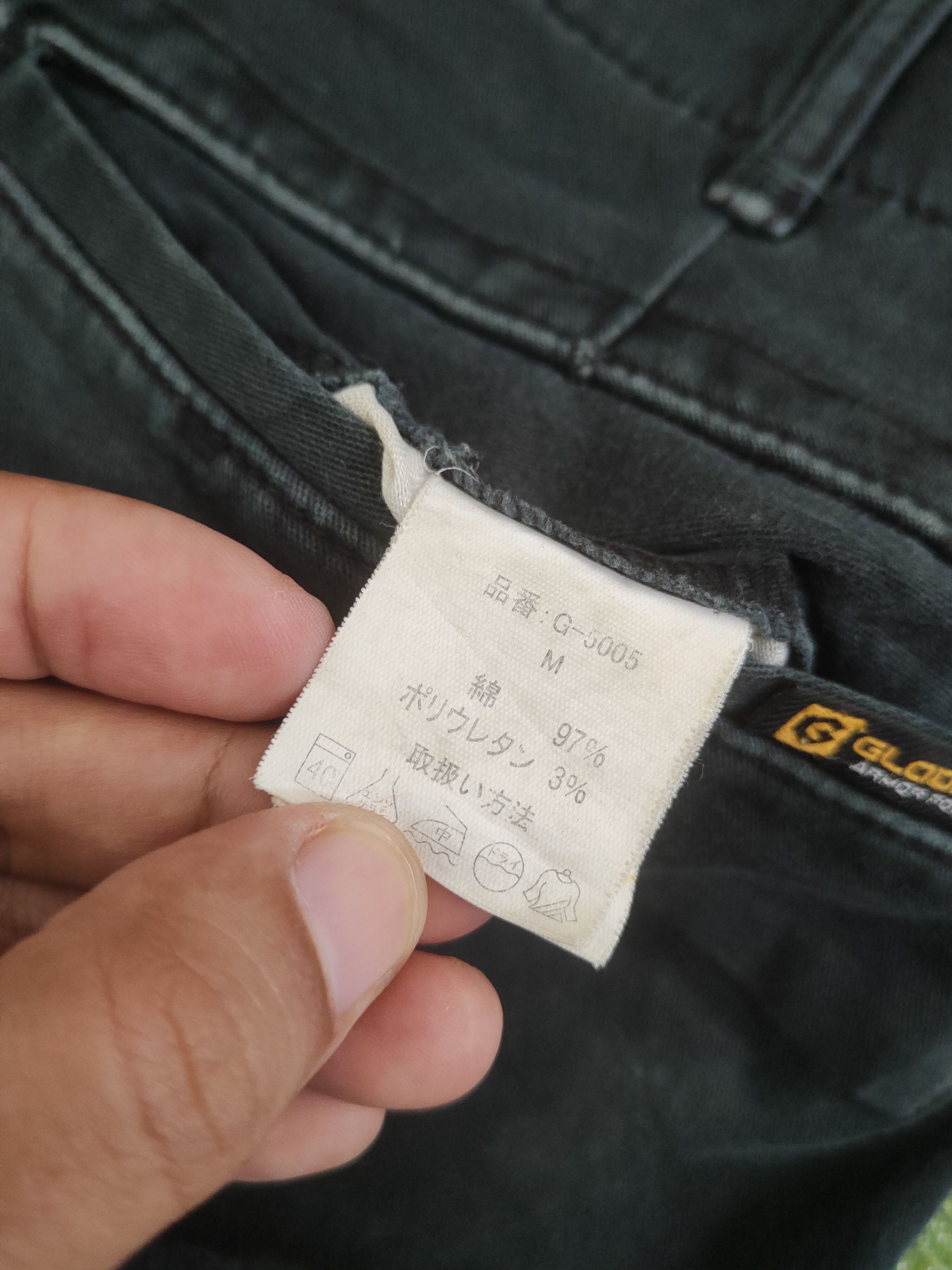 Japanese Brand DL Gladiator Black Faded Multipocket Cargo Pants #46-261T Size US 30 / EU 46 - 14 Thumbnail