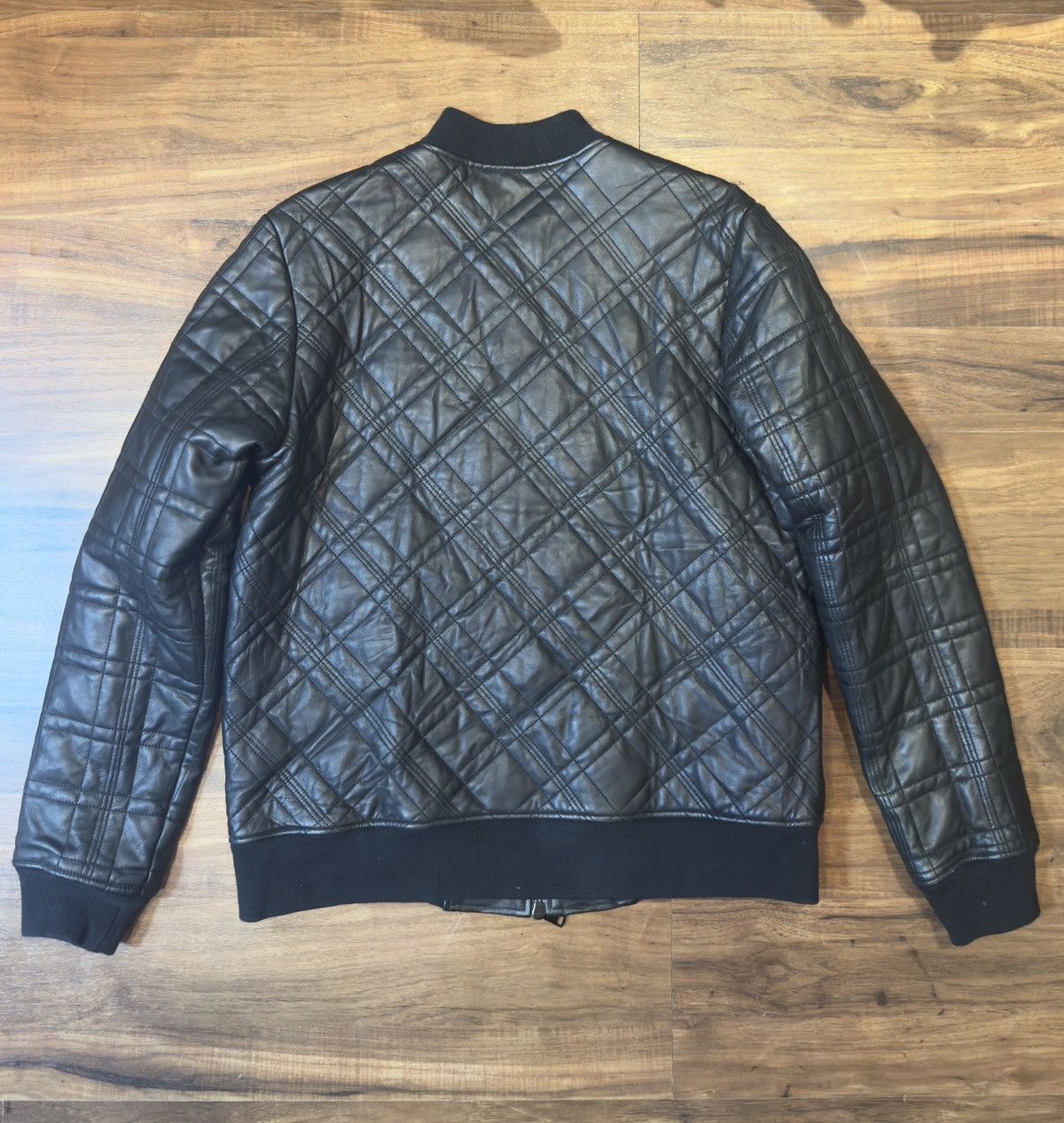 Other Qasimi Homme Paris F/W 2012 Leather Bomber Jacket Size US L / EU 52-54 / 3 - 6 Thumbnail