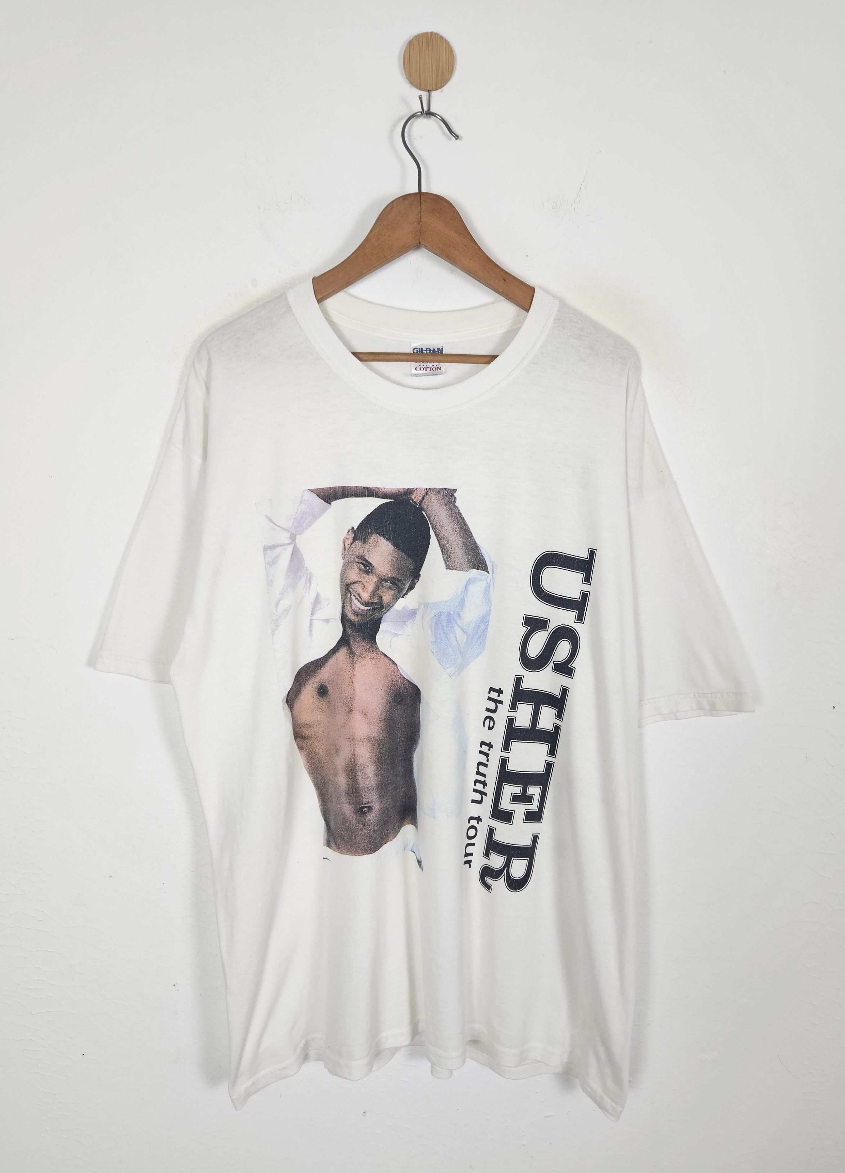 Rap Tees × Vintage Vintage Usher The Truth tour summer 2004 shirt Size US XL / EU 56 / 4 - 1 Thumbnail