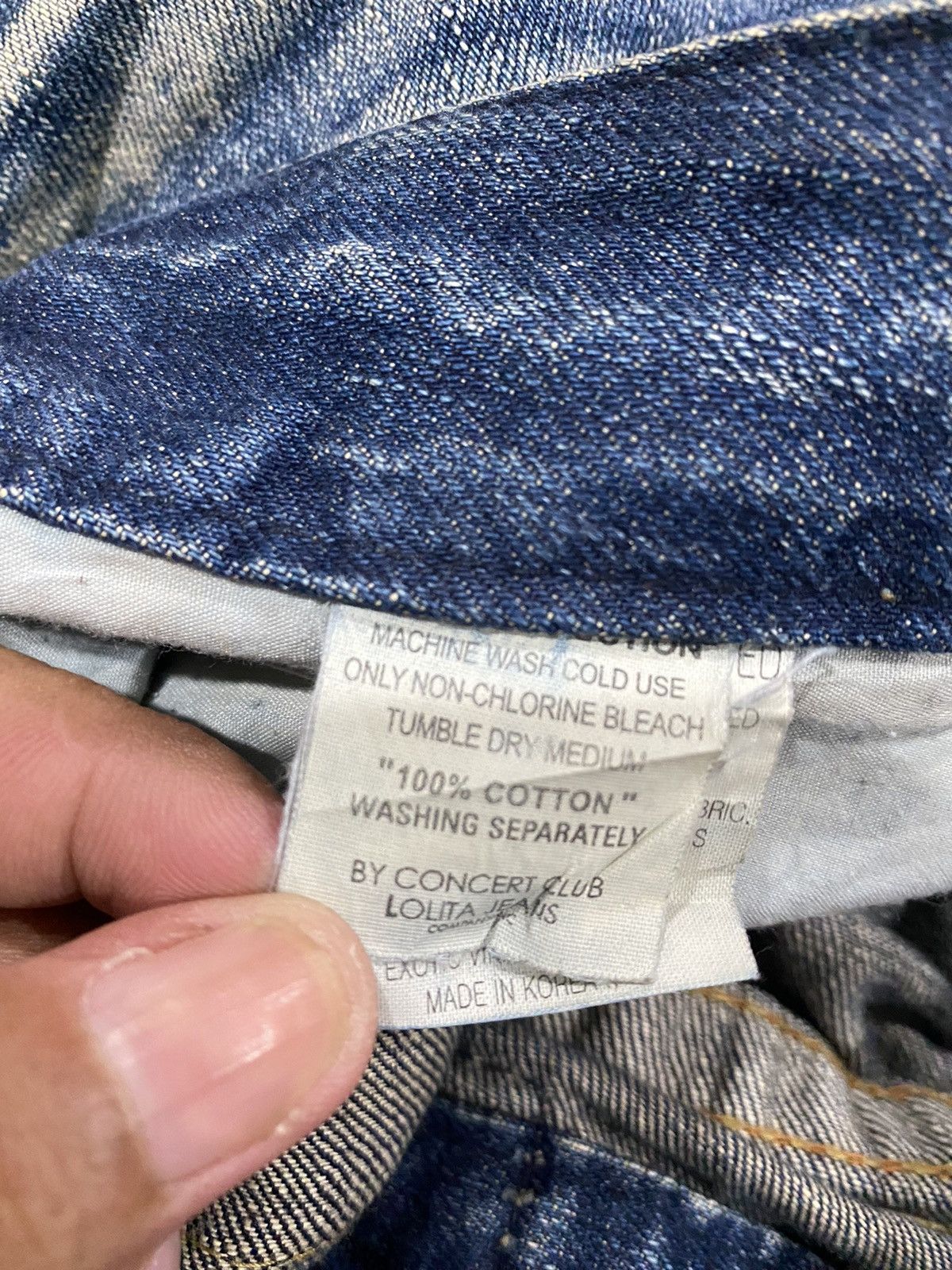 20471120 Rare 90s Lolita Jeans Size US 36 / EU 52 - 21 Thumbnail