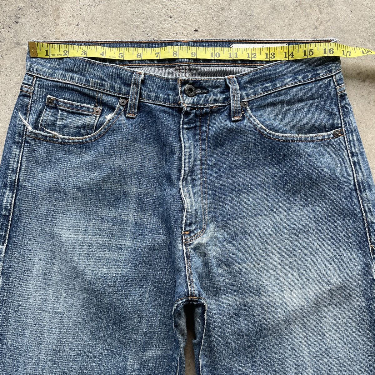 Ralph Lauren Vintage Polo Ralph Lauren Baggy Jeans Faded Denim Pants W33 Size US 33 - 5 Thumbnail