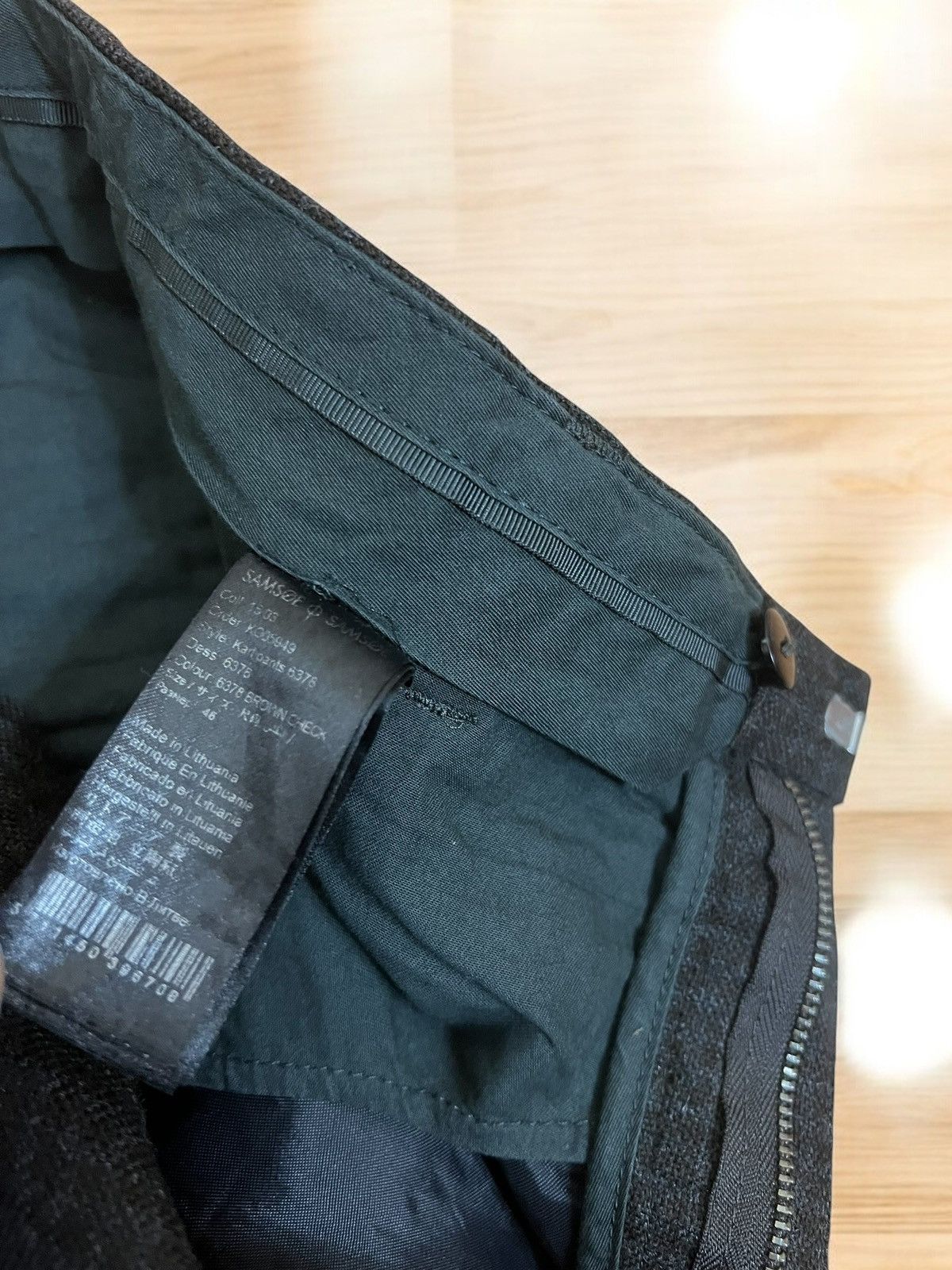Samsoe Samsoe Samsoe Samsoe Karl Pants checked woolen trousers size L Size 30" / US 8 / IT 44 - 6 Thumbnail