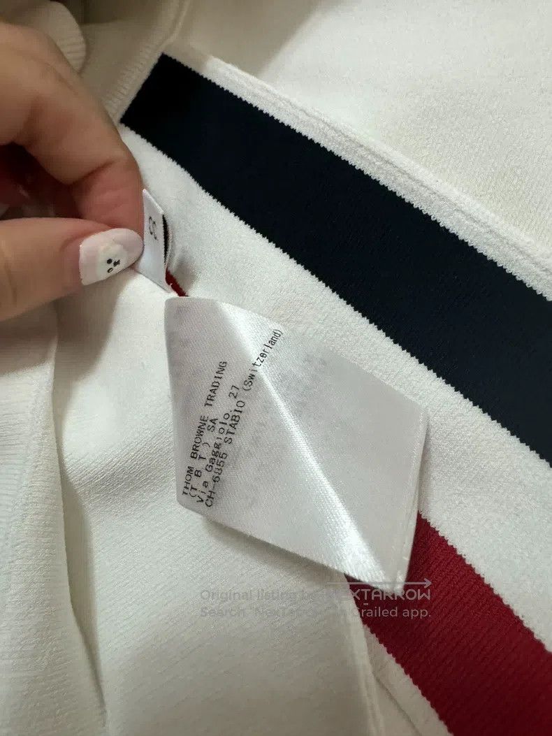 Thom Browne Thom Browne White Pleated Skirt Size 24" / US 00 / IT 34 - 6 Thumbnail