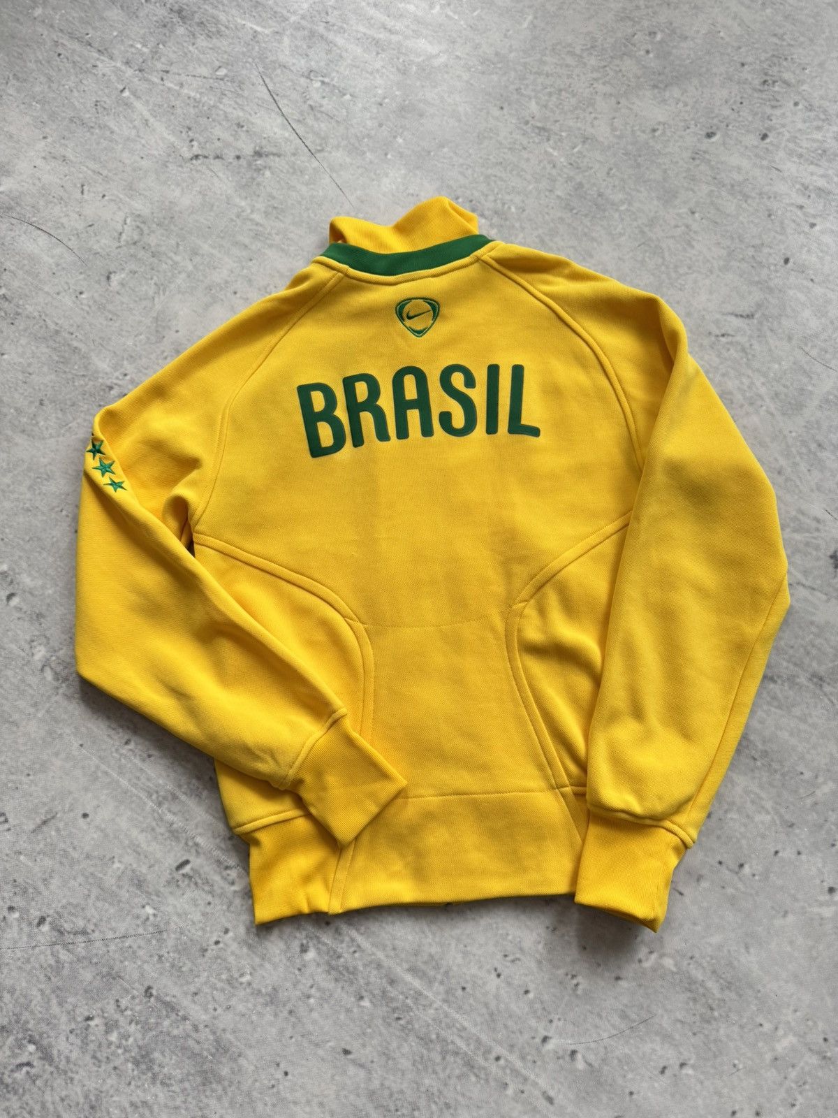 Nike Nike vintage zip jacket BRAZIL Football CBF Size US S / EU 44-46 / 1 - 2 Thumbnail