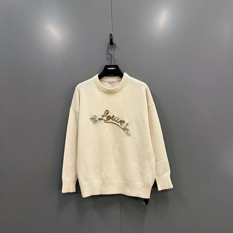 Loewe LOEWE Water jet embroidery logo knit Size XS / US 0-2 / IT 36-38 - 2 Thumbnail