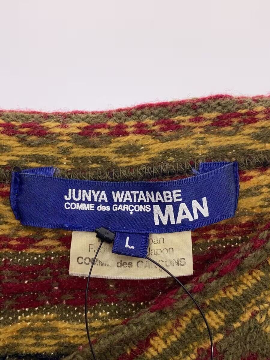 Comme des Garcons × Junya Watanabe Nordic Wool Knit Sweater Size US L / EU 52-54 / 3 - 5 Thumbnail