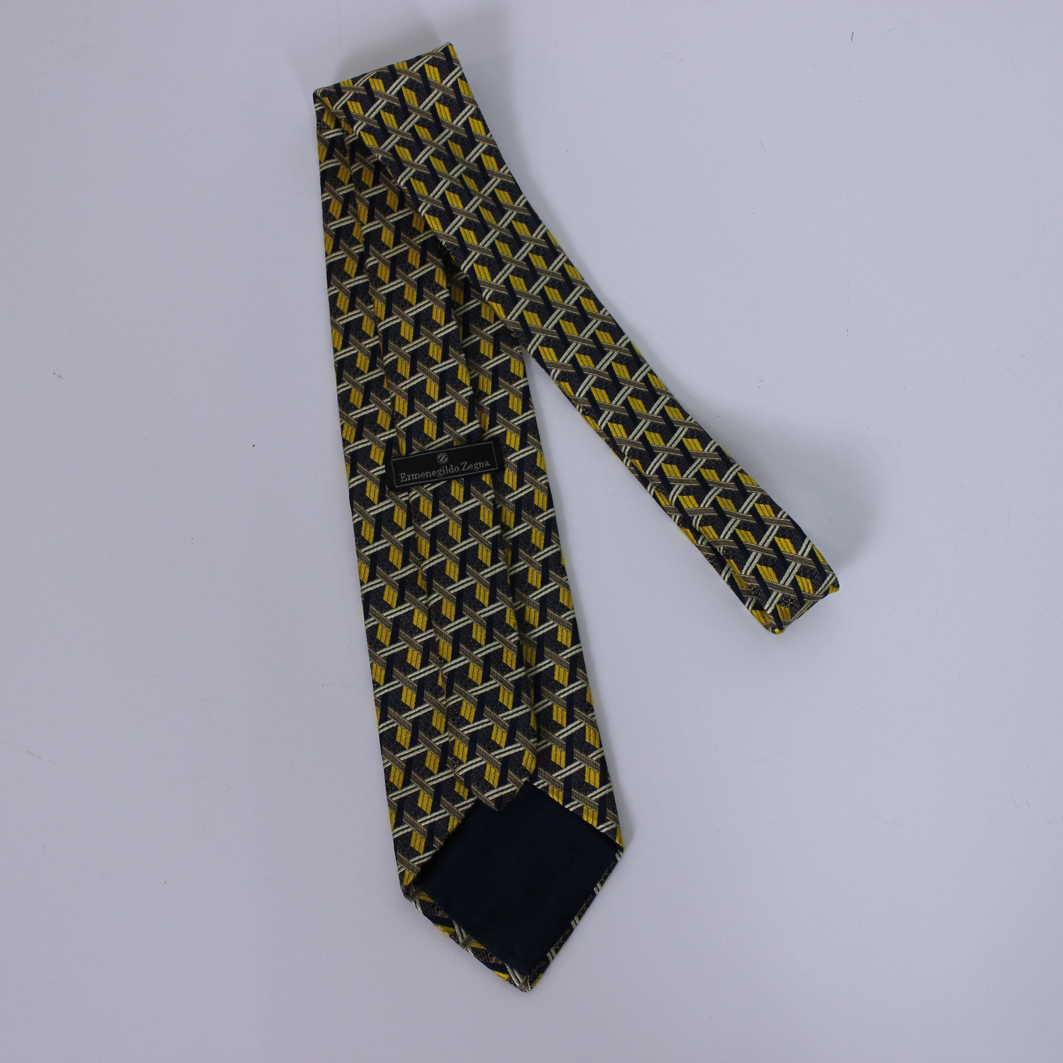 Ermenegildo Zegna Ermenegildo Zegna tie vintage monogram rare Size ONE SIZE - 2 Thumbnail