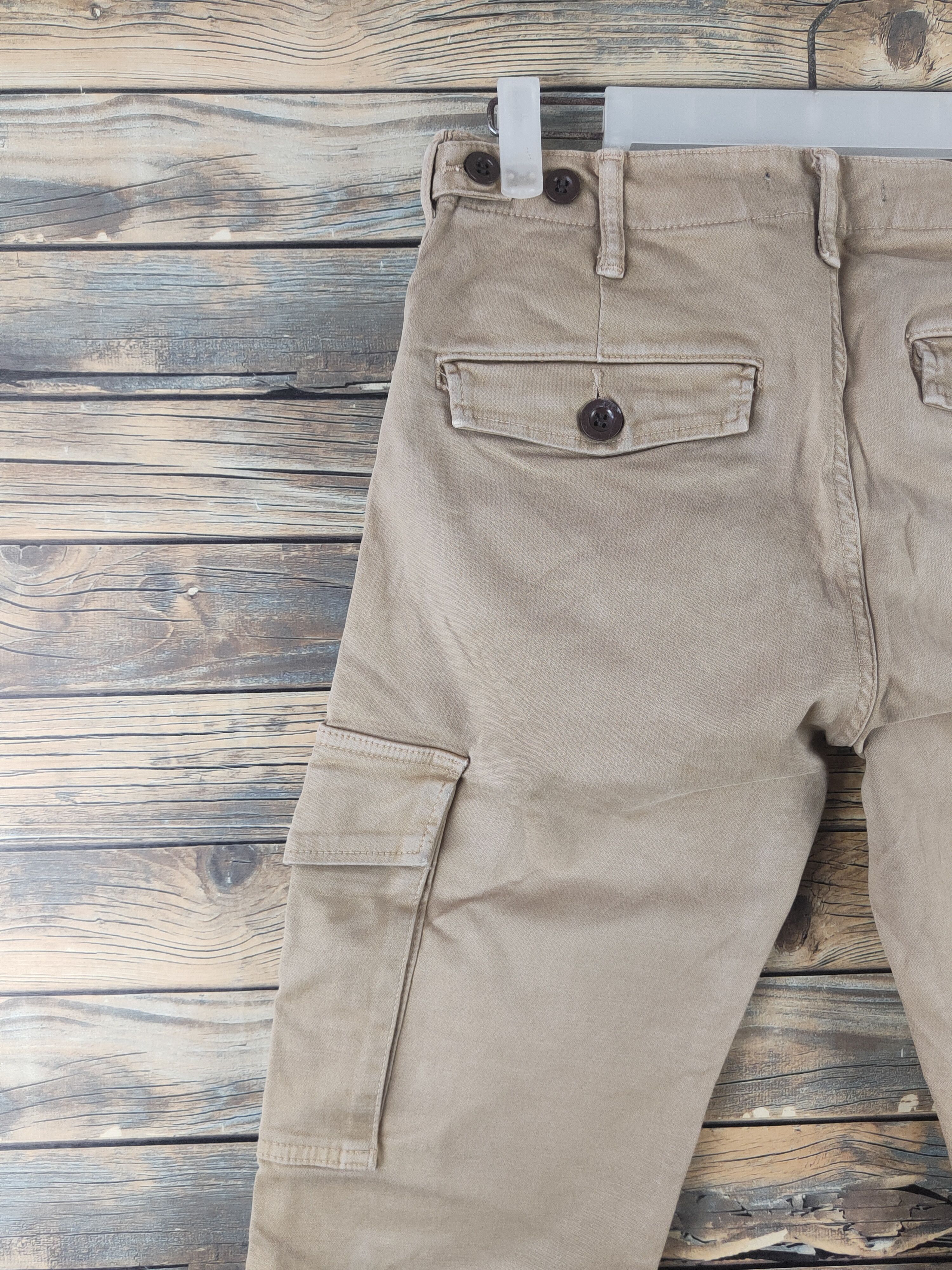 Johnbull DL Johnbull Beige Multipocket Cargo Pants #1895 Size US 28 / EU 44 - 8 Thumbnail