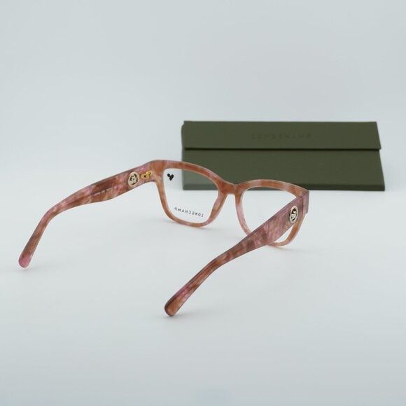 Longchamp Longchamp LO2743 259 Eyeglasses Marble Rose 52mm Cat Eye Size ONE SIZE - 10 Thumbnail