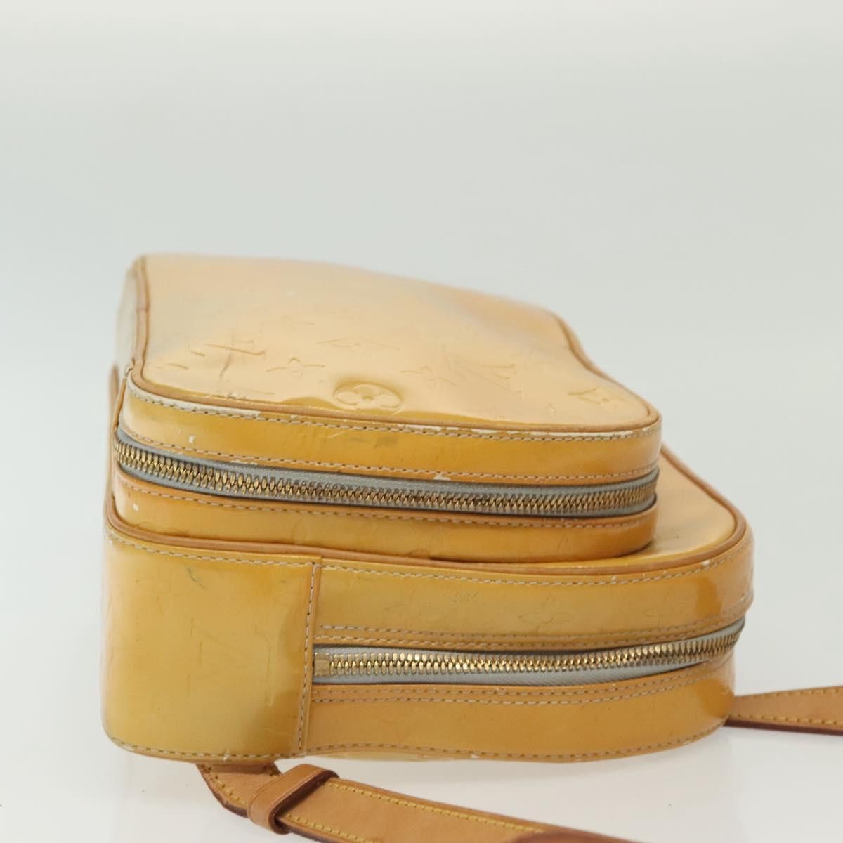 Louis Vuitton LOUIS VUITTON Monogram Vernis Marley Backpack Gris M91038 Size ONE SIZE - 4 Thumbnail