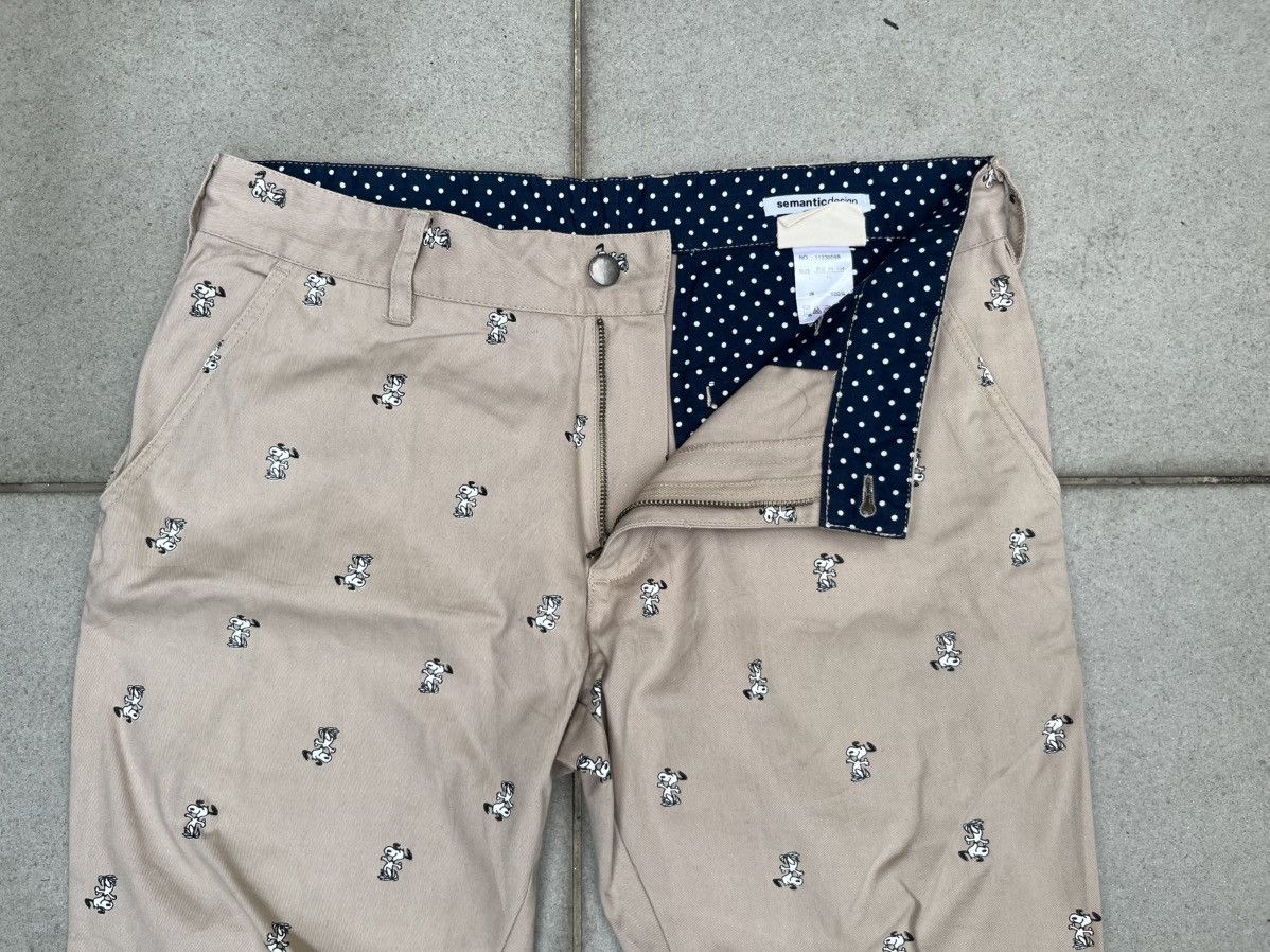 semanticdesign Semantic Design X Vintage Peanuts Full Print 3rd Pants Size US 30 / EU 46 - 7 Thumbnail