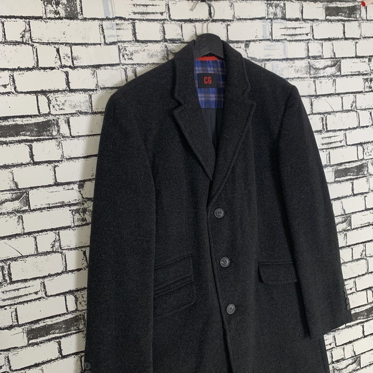 Designer × Vintage Vintage CG Club Of Gents Cashwool Coat Size 38R - 3 Thumbnail