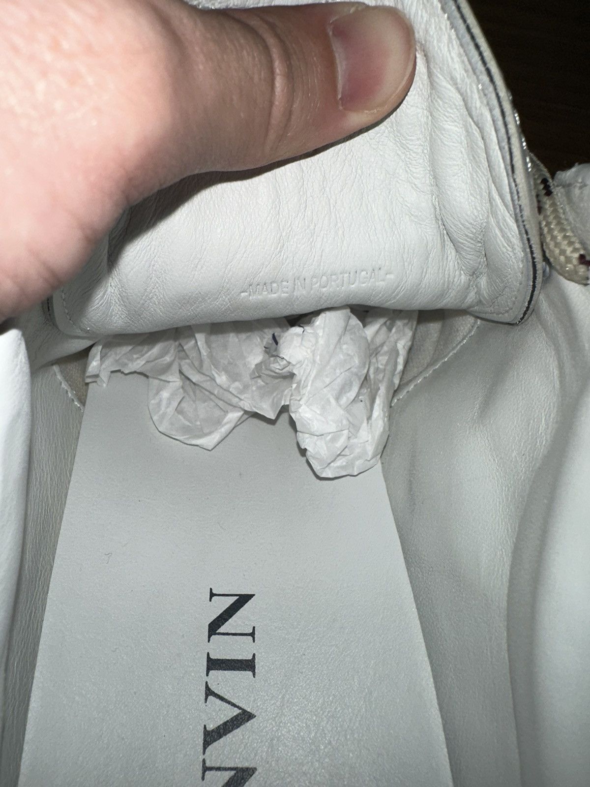 Lanvin LANVIN SKBOLA-RISO SNEAKERS men’s sneakers Size US 8 / EU 41 - 5 Thumbnail