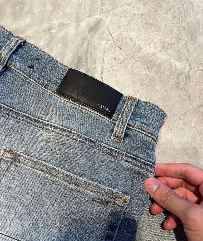 Amiri Amiri Classic Colorful Art Patchwork Denim Jeans, Size 32 Size US 32 / EU 48 - 3 Thumbnail