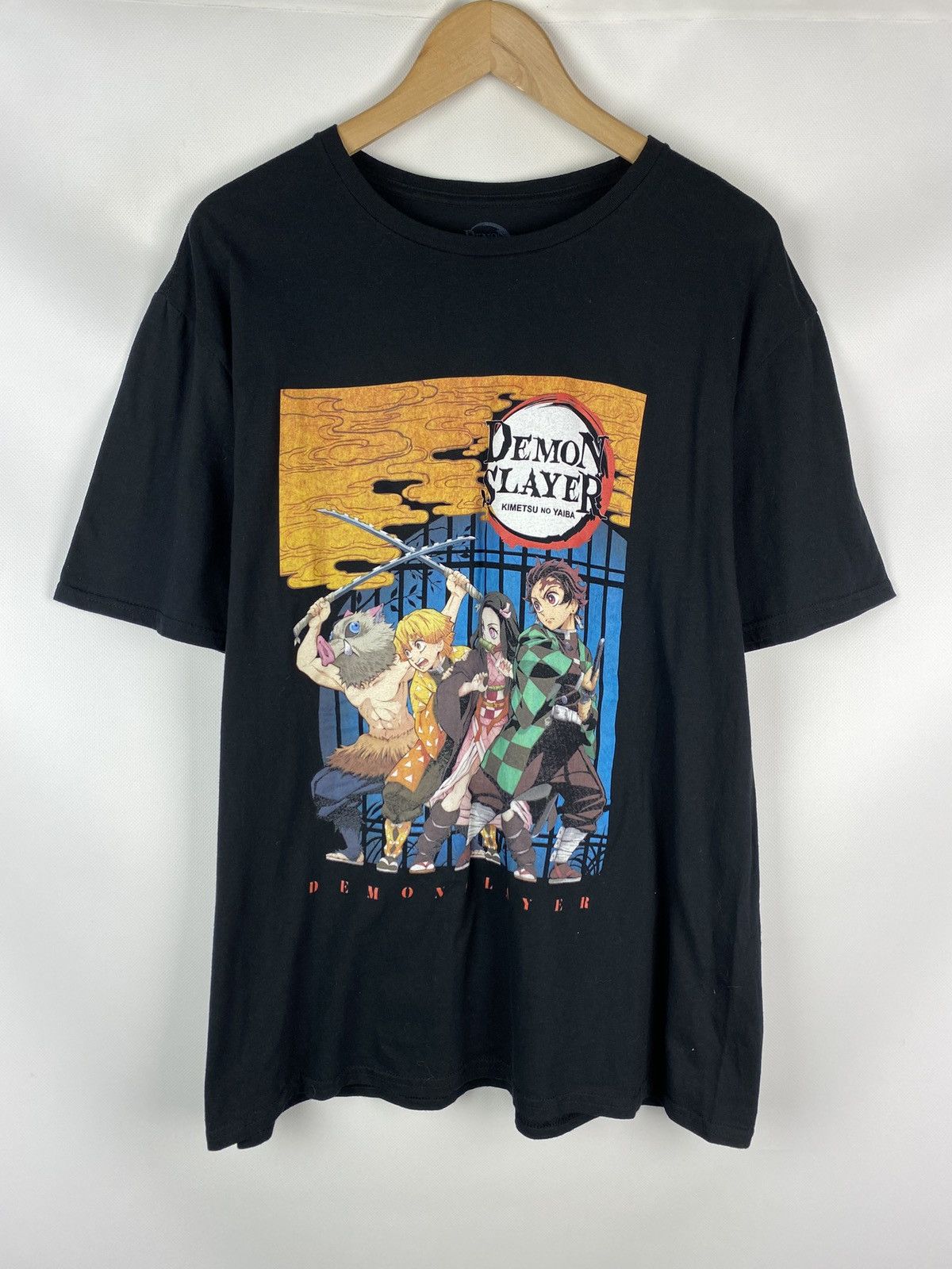 Anime Demon Slayer Kimetsu No Yaiba Poster men’s t shirt anime Size US XL / EU 56 / 4 - 1 Thumbnail