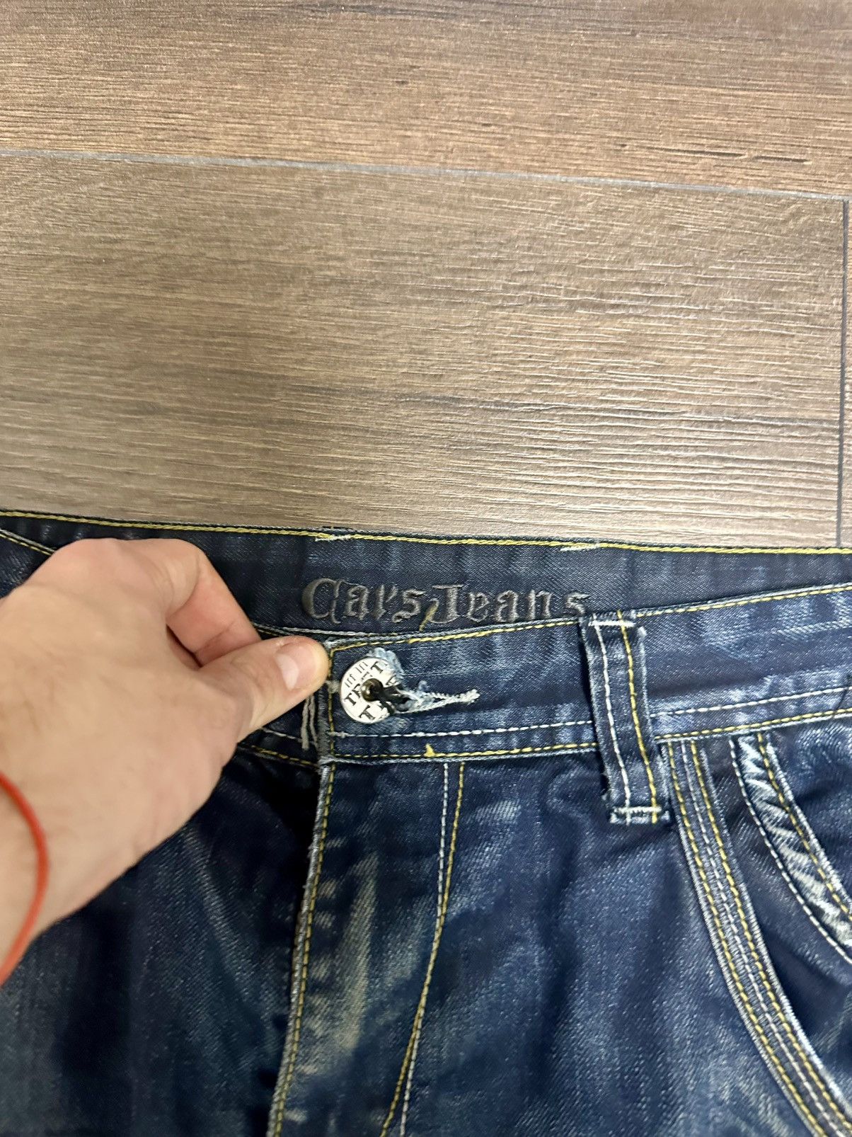 Hysteric Glamour Vintage If Six Was Nine Style Distressed Y2K Jeans Japan Size US 34 / EU 50 - 6 Thumbnail