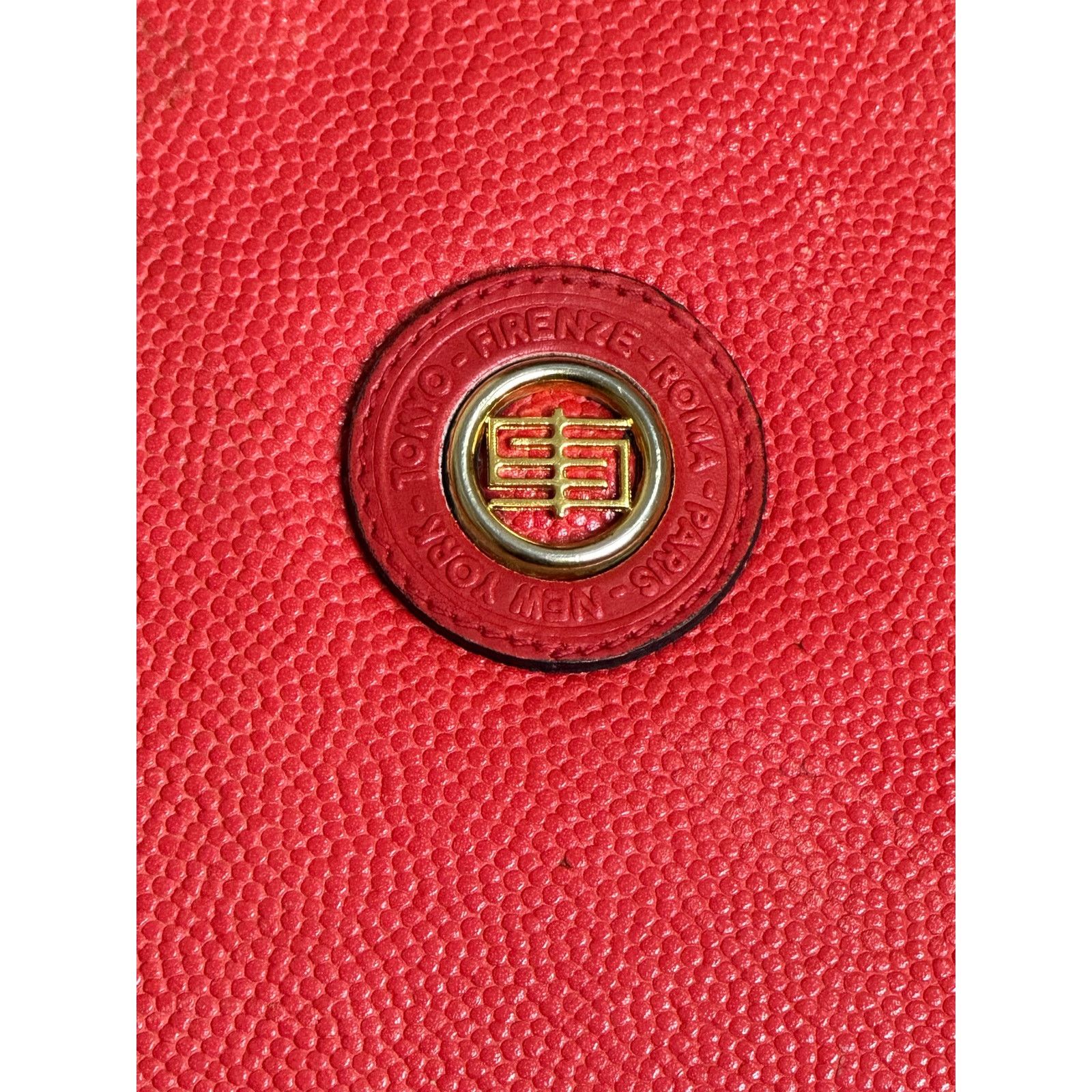 Emilio Pucci Emilio Pucci vintage red leather crossbody purse handbag Size ONE SIZE - 6 Thumbnail