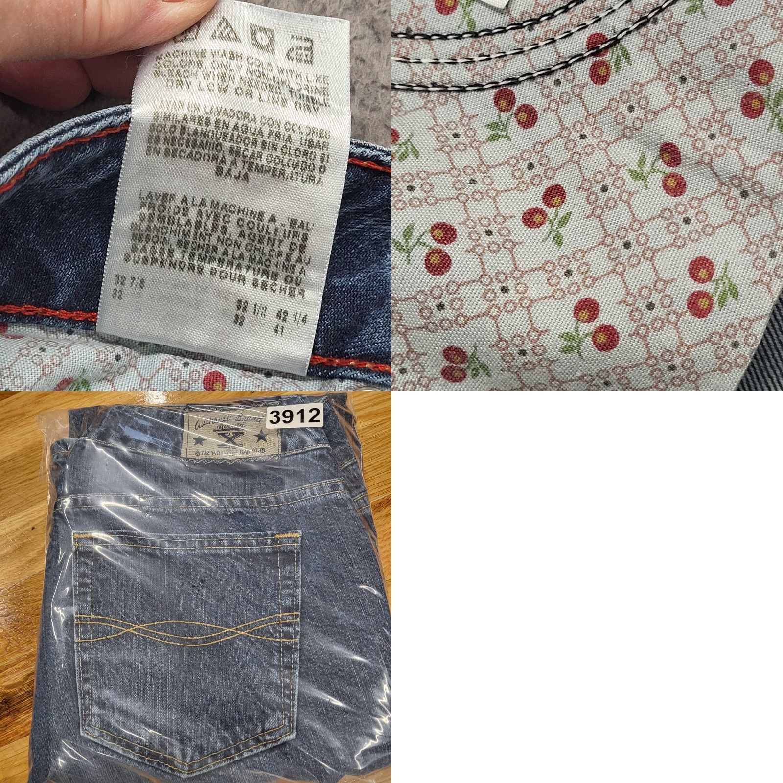 Denime Twenty X Jackson Jeans Women's Size 9/10 X 32 Blue Denim Boot Cut Western Cowboy Southwestern Modern American Rugged Jeans Size 30" / US 8 / IT 44 - 9 Thumbnail