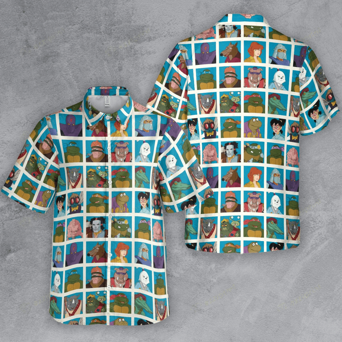 Designer × The Unbranded Brand Teenage Mutant Ninja Turtles Characters Pop Art Shirt Size US M / EU 48-50 / 2 - 4 Thumbnail