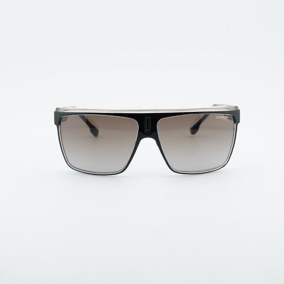 Carrera CARRERA 22/N 02M2 HA Sunglasses Black/Gold Shield Frame Size ONE SIZE - 2 Thumbnail
