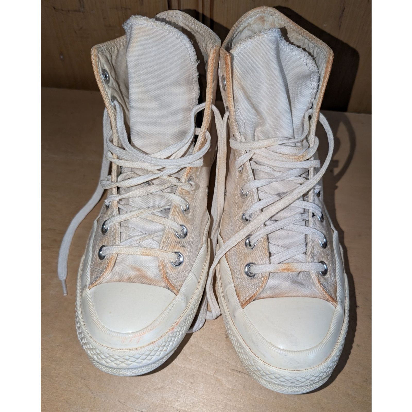 Comme des Garcons PLAY Men’s Converse Comme Des Garcons Play High Top White Size 8 Size US 8 / EU 41 - 3 Thumbnail