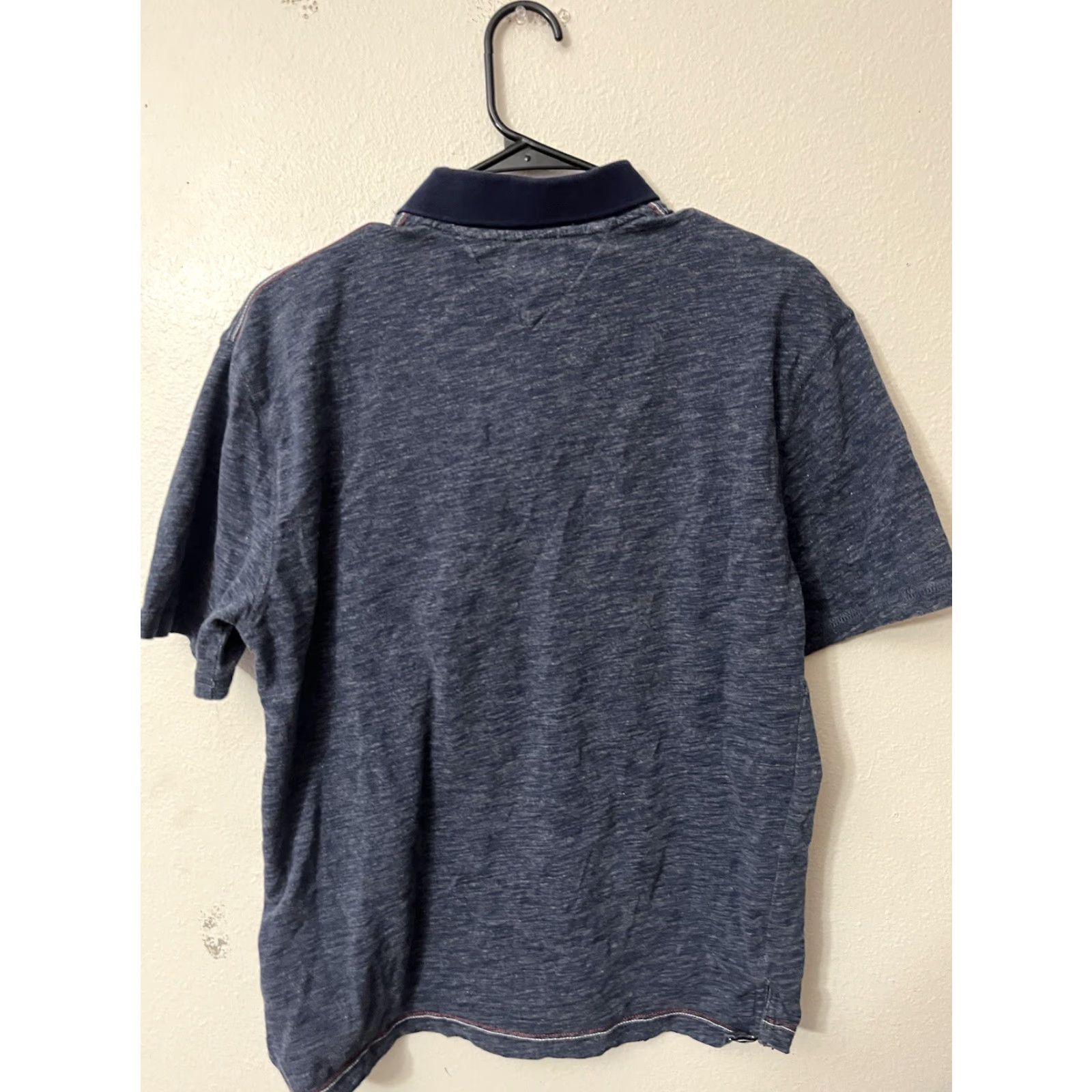 Tommy Hilfiger Vintage Tommy Hilfiger Denim 1/4 zip Short Sleeve Polo Shirt Blue Size M Size US M / EU 48-50 / 2 - 3 Thumbnail