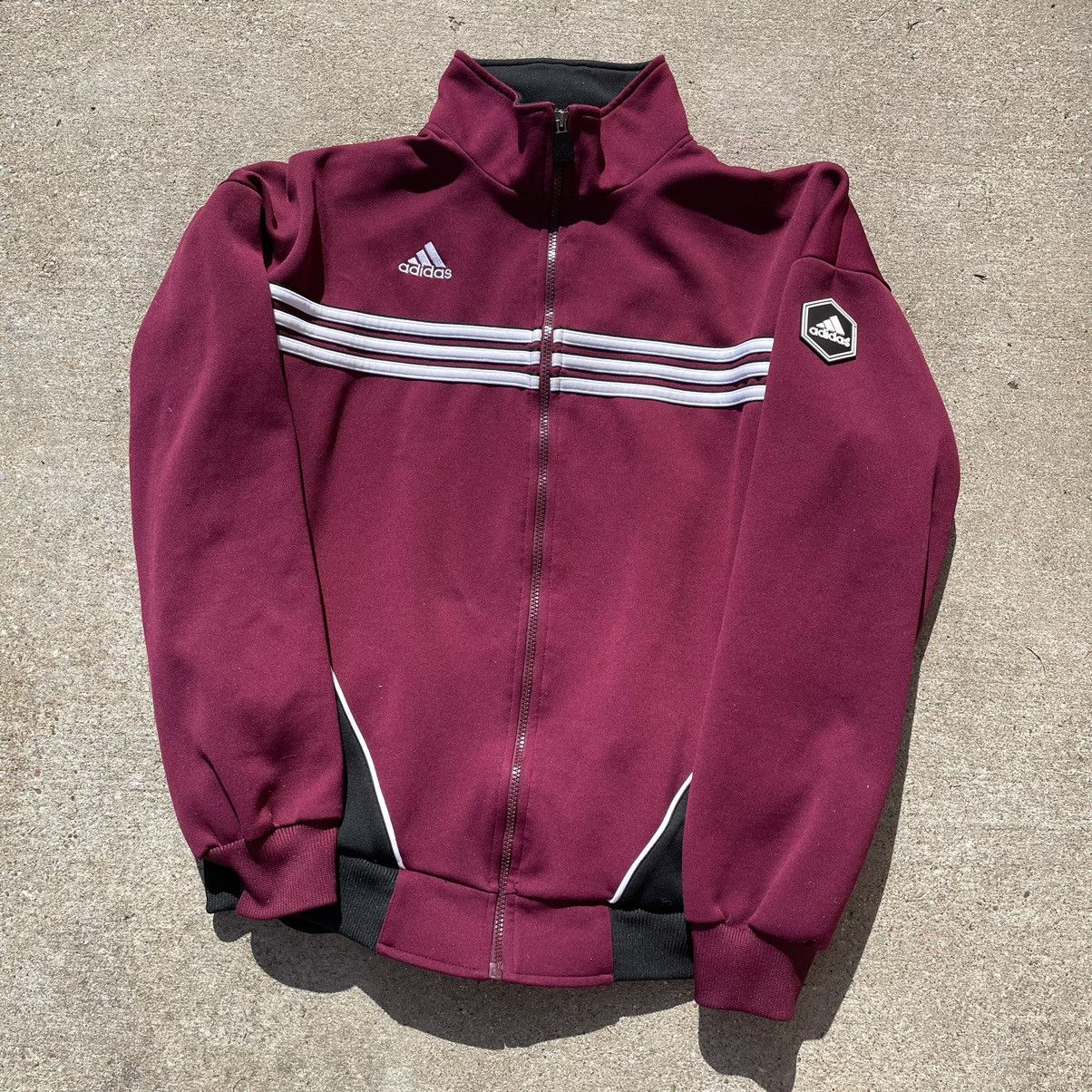 Adidas × Vintage Vintage Adidas Mississippi State Bulldogs Soccer Jacket L Size US L / EU 52-54 / 3 - 2 Thumbnail