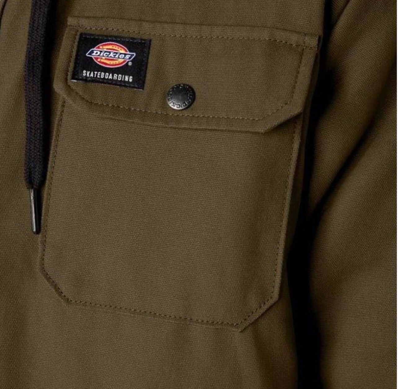 Dickies New olive green jacket with hoodie Size US XL / EU 56 / 4 - 5 Thumbnail