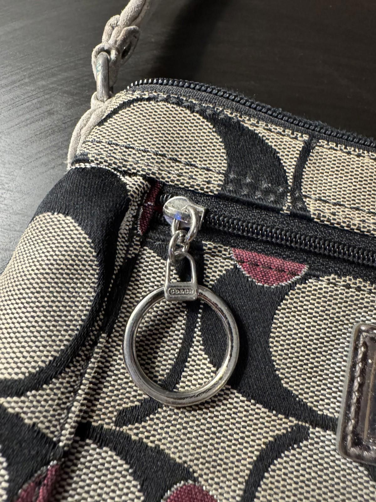 Coach Coach Glam Poppy Shoulder Bag with signature C Pattern Y2K Size ONE SIZE - 3 Thumbnail