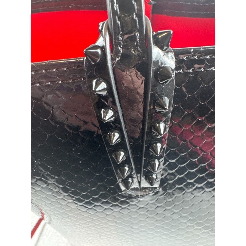 Christian Louboutin Christian Louboutin Cabata Birdy Patent Tote-Rare & Stunning Size ONE SIZE - 12 Thumbnail