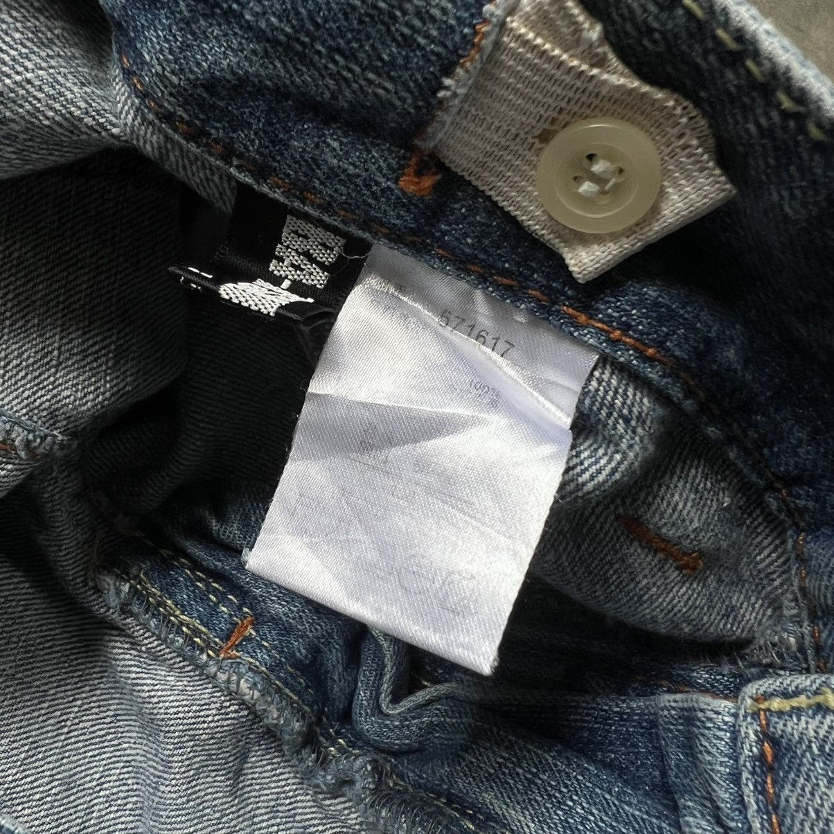 Hysteric Glamour 2000s Ba-Tsu Studio Vkei Style Double Waist Faded Jeans Size US 28 / EU 44 - 9 Thumbnail