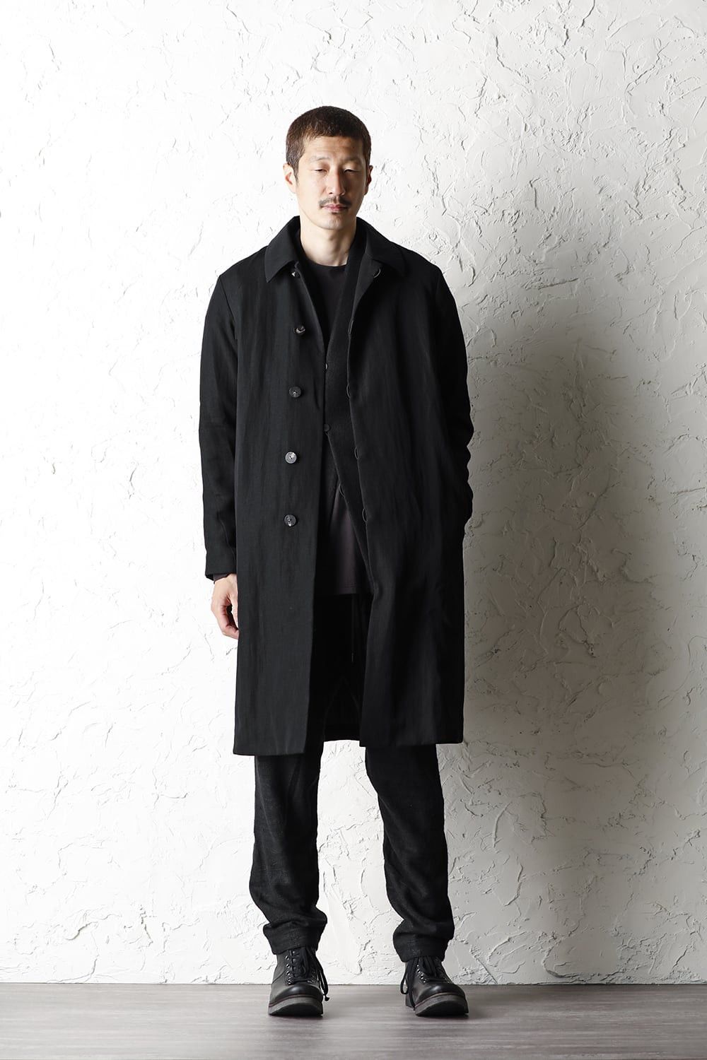 Devoa Virgin Wool/Canapa (Hemp) Soft Gabardine Coat Size US M / EU 48-50 / 2 - 25 Thumbnail