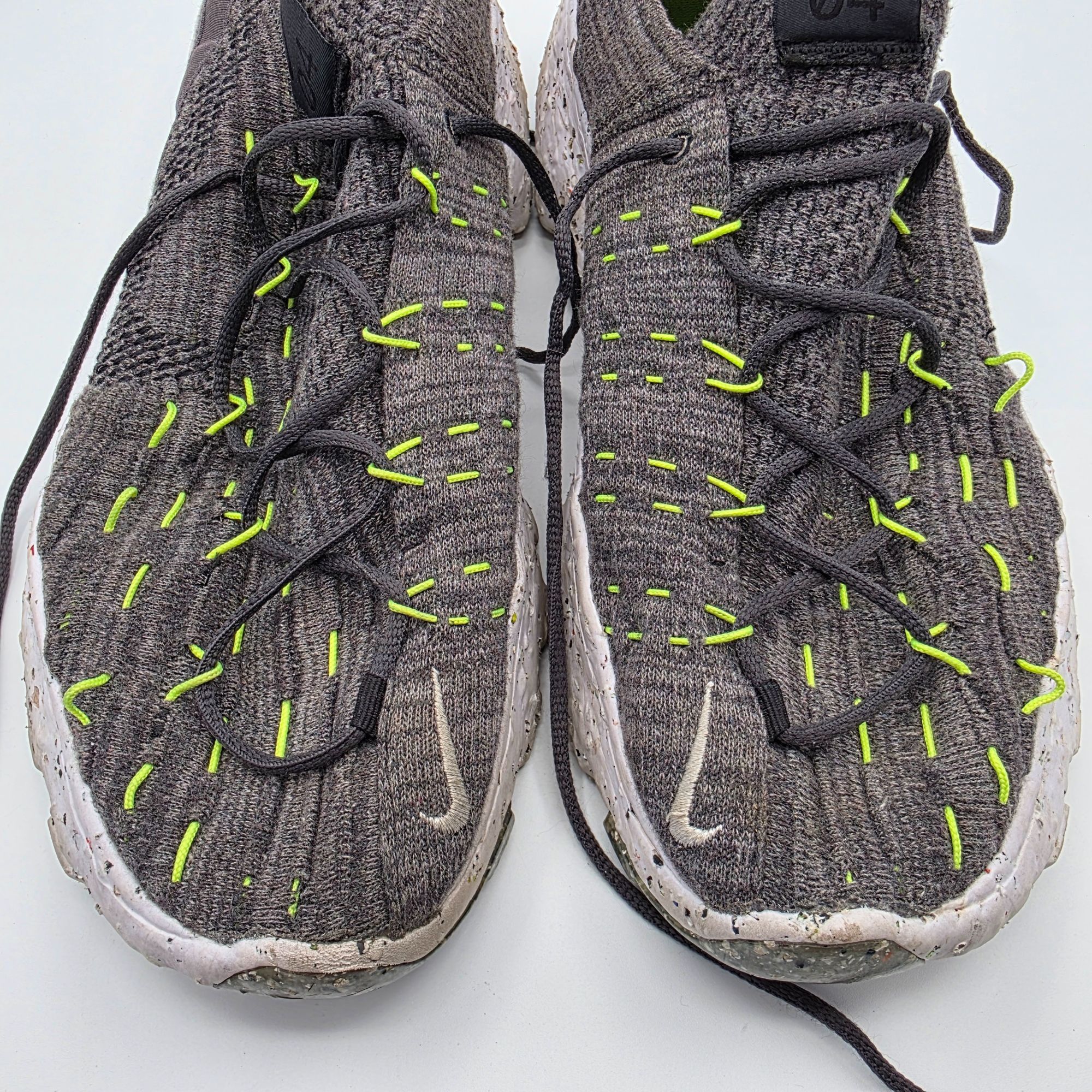 Nike Nike Space Hippie 04 Mens Size 11.5 Black Volt Sneaker Shoes Size US 11.5 / EU 44-45 - 10 Thumbnail