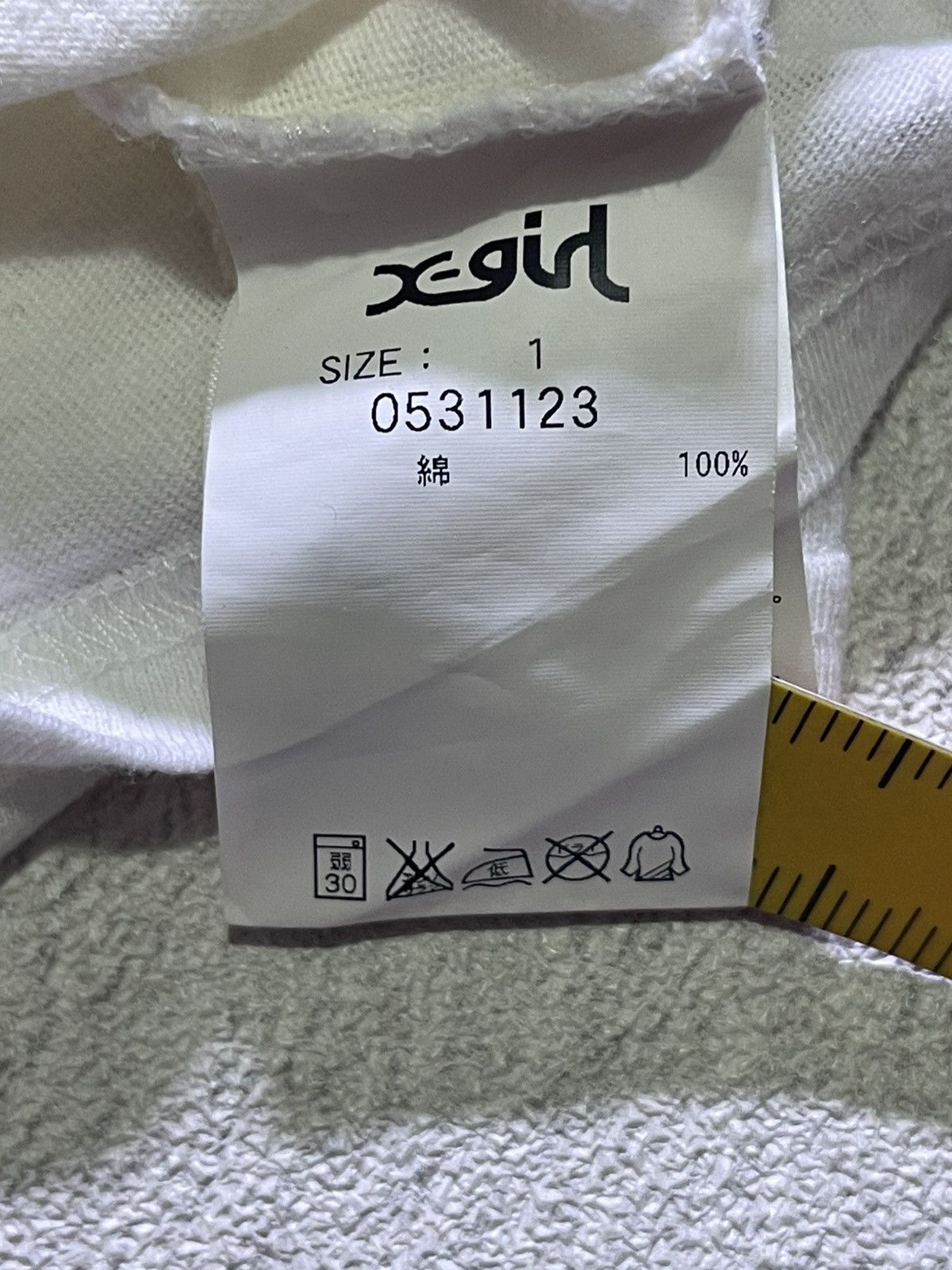 X-Girl Y2K X- GIRL short sleeve tshirt women's Size L / US 10 / IT 46 - 5 Thumbnail