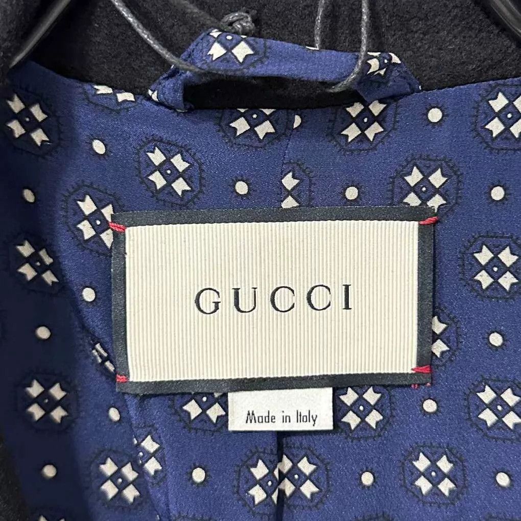 Gucci GUCCI Classic Stripe Wool Overcoat Size 42 New Size M / US 6-8 / IT 42-44 - 6 Thumbnail