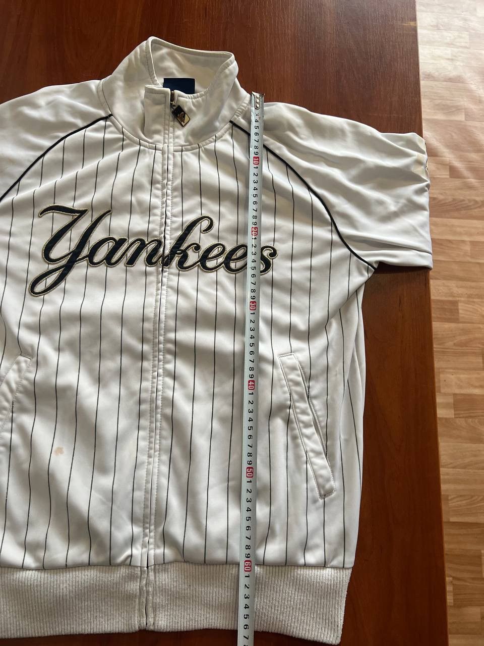 Majestic 80’S NEW YORK YANKEES BASEBALL ZIP COOPERSTOWN JACKET SZ M Size US L / EU 52-54 / 3 - 21 Thumbnail