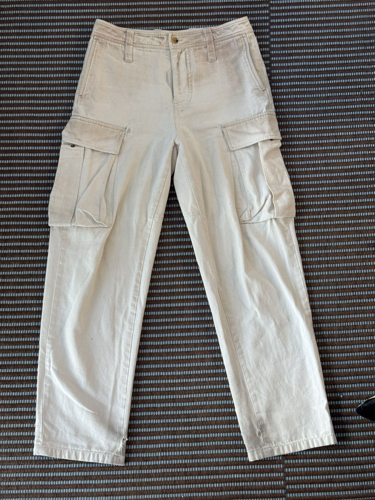 Acne Studios Beige Cargo Pants Size US 32 / EU 48 - 2 Thumbnail